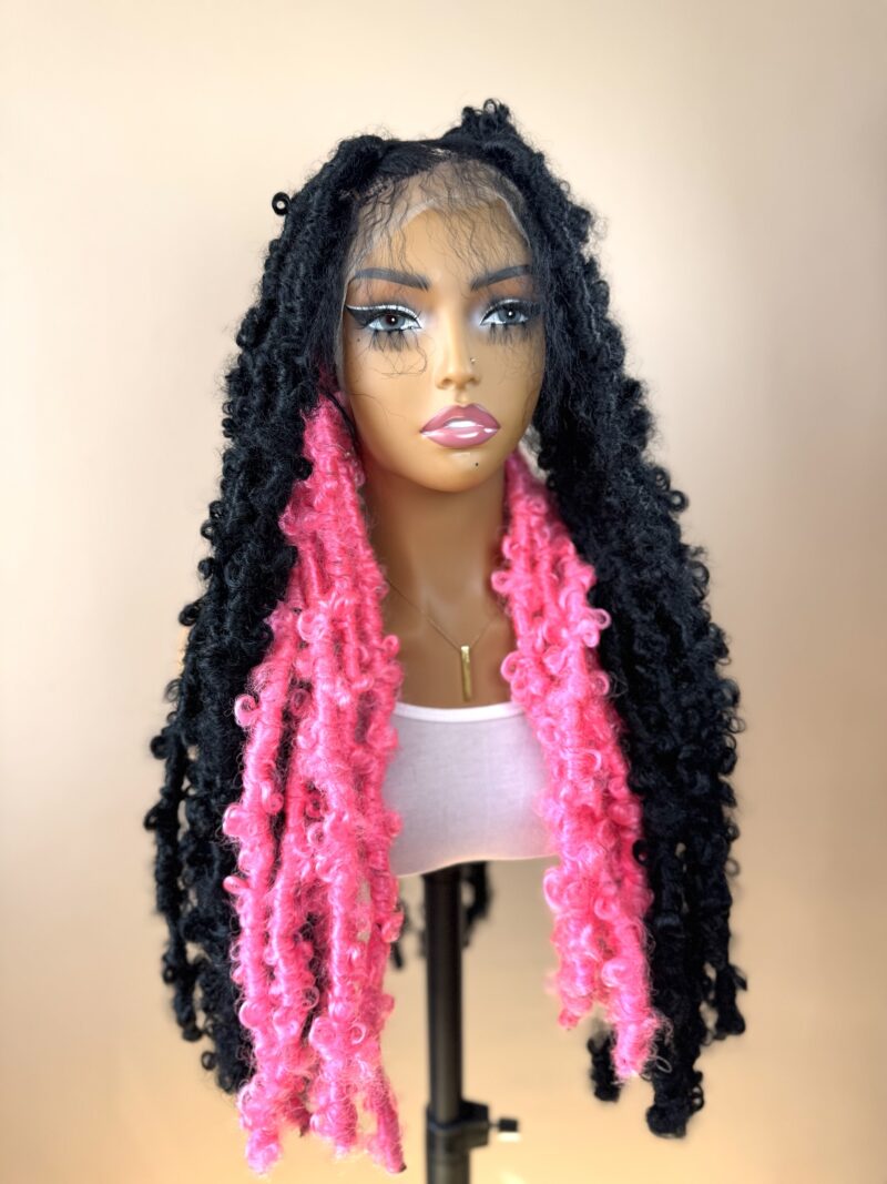 WIG ZOE (PINK MIX)- DISTRESSED GODDESS - Image 2