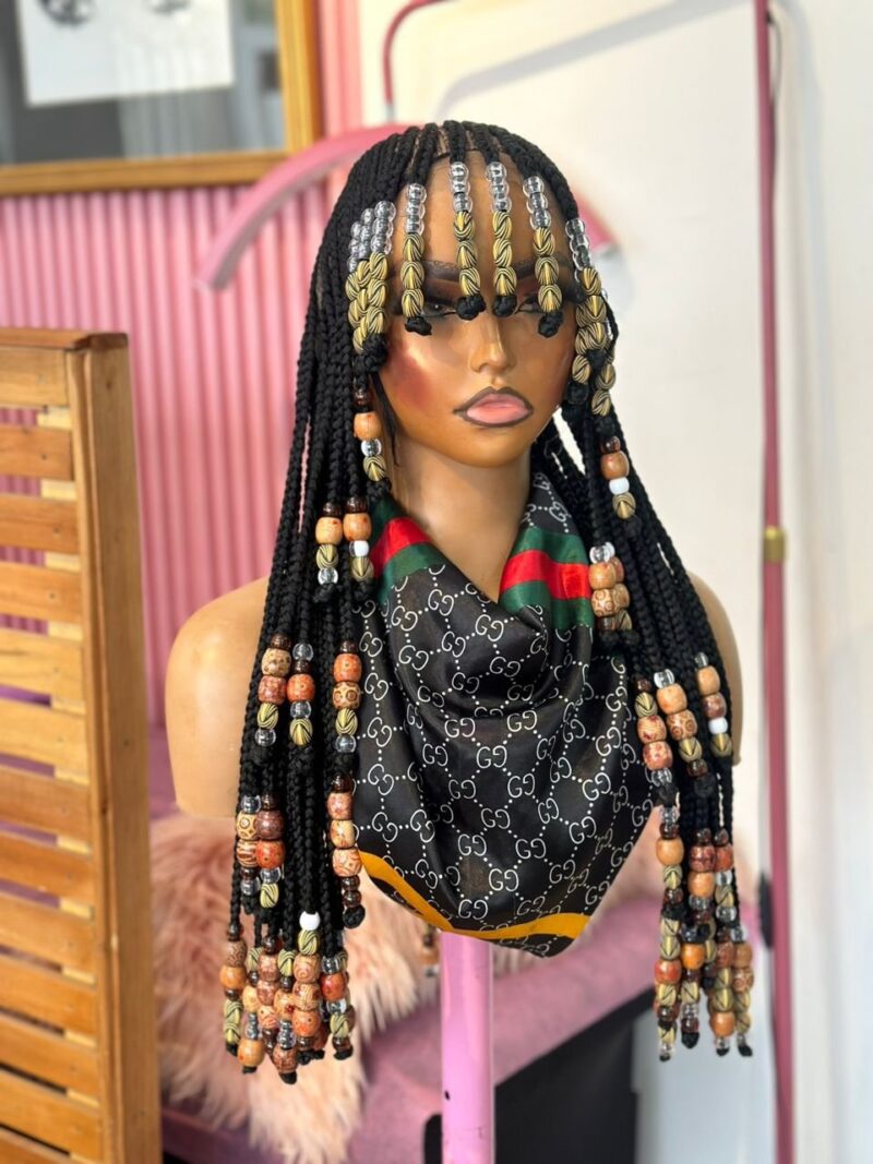 WIG ONOME- BEADED FRING CORNROW - Image 2